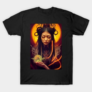 Sorceress of the Harvest Moon T-Shirt